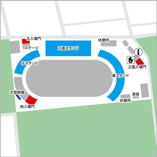 名古屋の場内地図